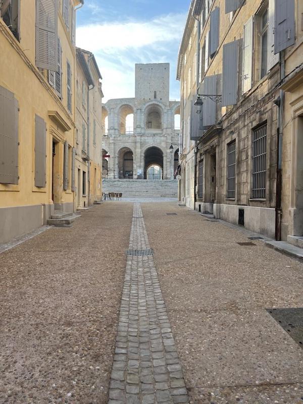 "Lou Mes" Les Baux Balcon Appartement Buitenkant foto